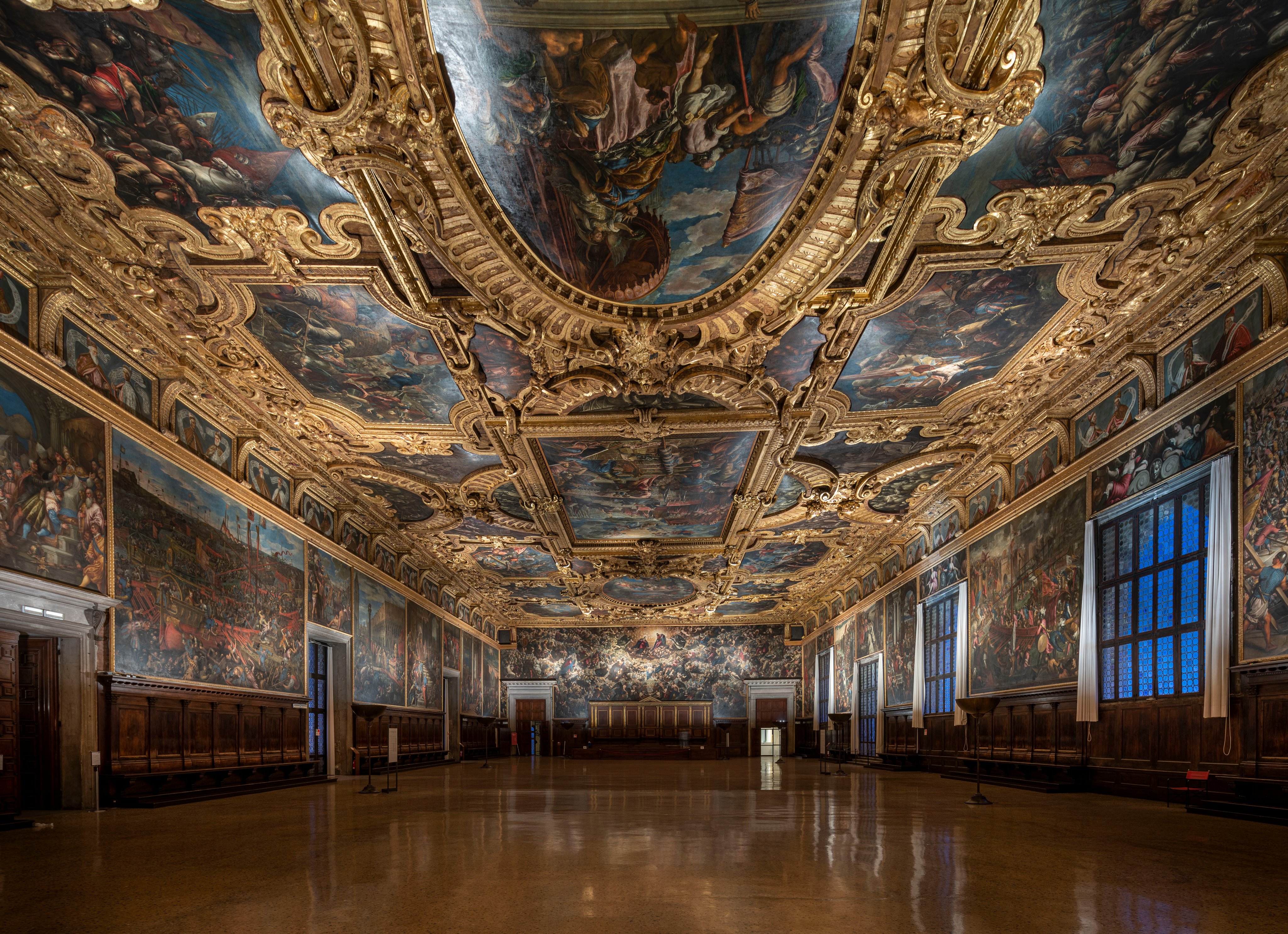 Doge’s Palace Interior during the Day